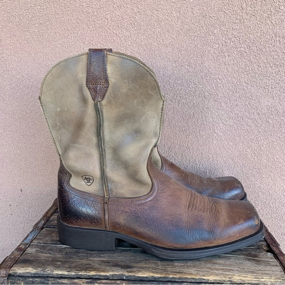 Ariat Men’s Rambler Square Toe Western Boot - Picture 3 of 10